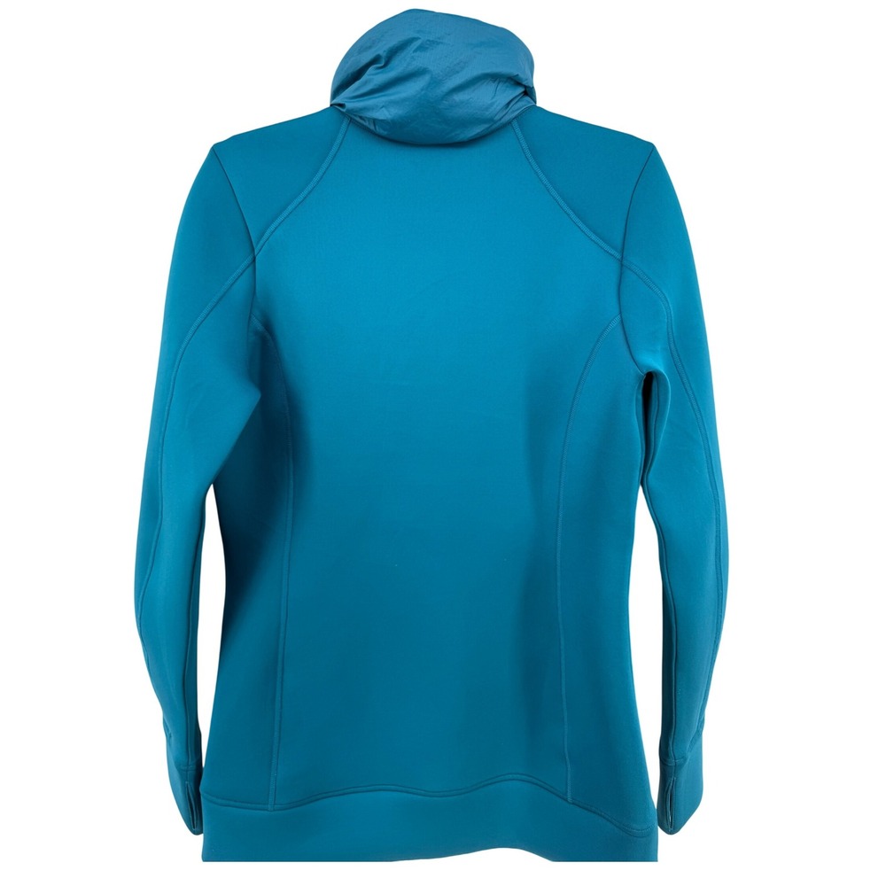 Spyder‎ Monde Zip T Neck Pullover Womens M Teal Athletic Activewear - Picture 2 of 8